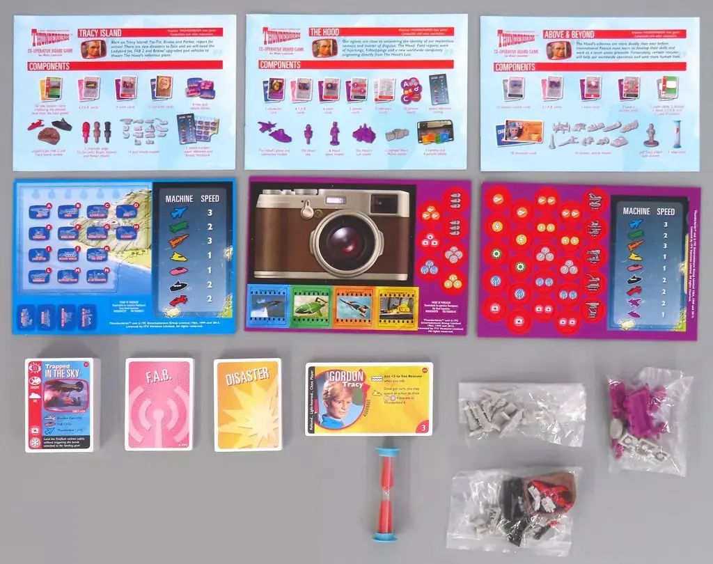 【中古】ボードゲーム サンダーバード 協力型ボードゲーム 拡張3種セット (Thunderbirds: Co-operative Board Game - Set of 3 Expansions)