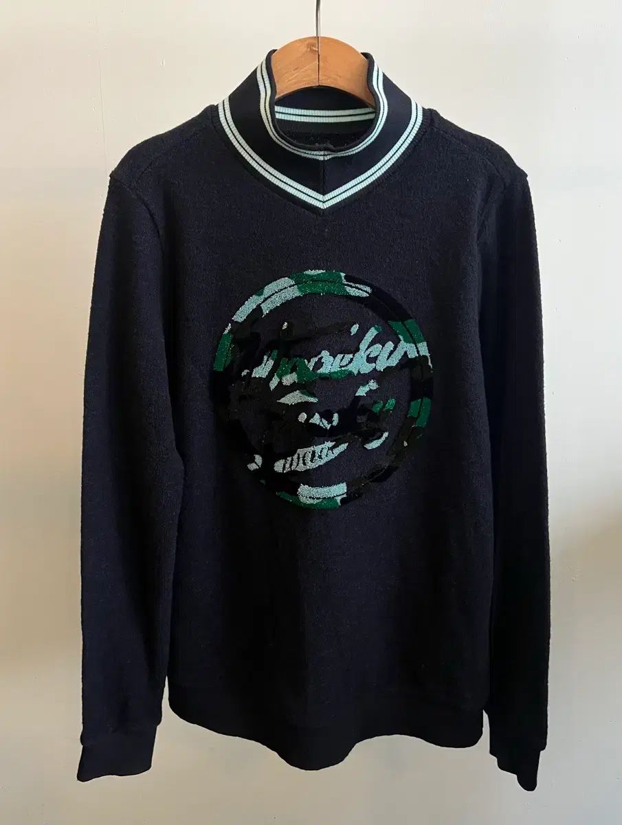 ワック BIGアートワーク ニット タートルネック 長袖Tシャツ (正規品)