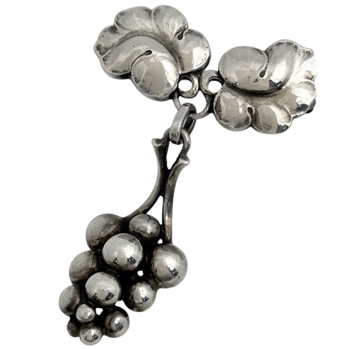 ジョージジェンセン　ブローチ217A ムーンライトグレープ ジョージジェンセン Georg Jensen ムーンライトグレープ ブローチ 217A