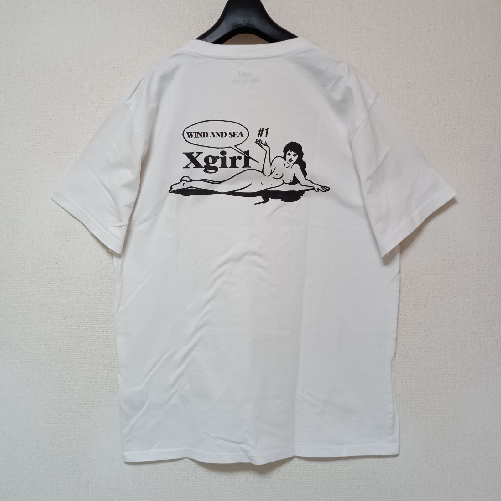 ウィンダンシー エックスガール コラボ Tシャツ バックプリント L 