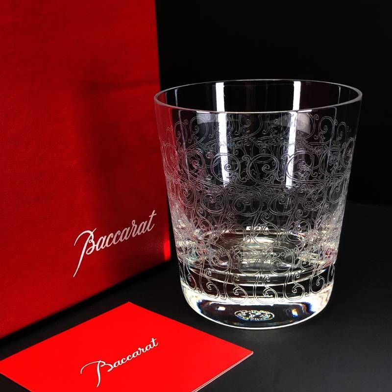 【美品・箱付き】Baccarat バカラ／ローハン タンブラー／クリスタルグラス／クリア／BC633