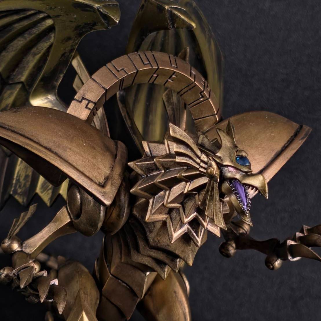遊戯王 Monsters LEGION ラーの翼神竜 リペイント フィギュア The Winged Dragon of Ra Custom Painted Figure