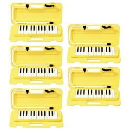 ピアニカ　２５鍵　イエロー（５台） P-25Fｲｴﾛｰ*【ヤマハ】