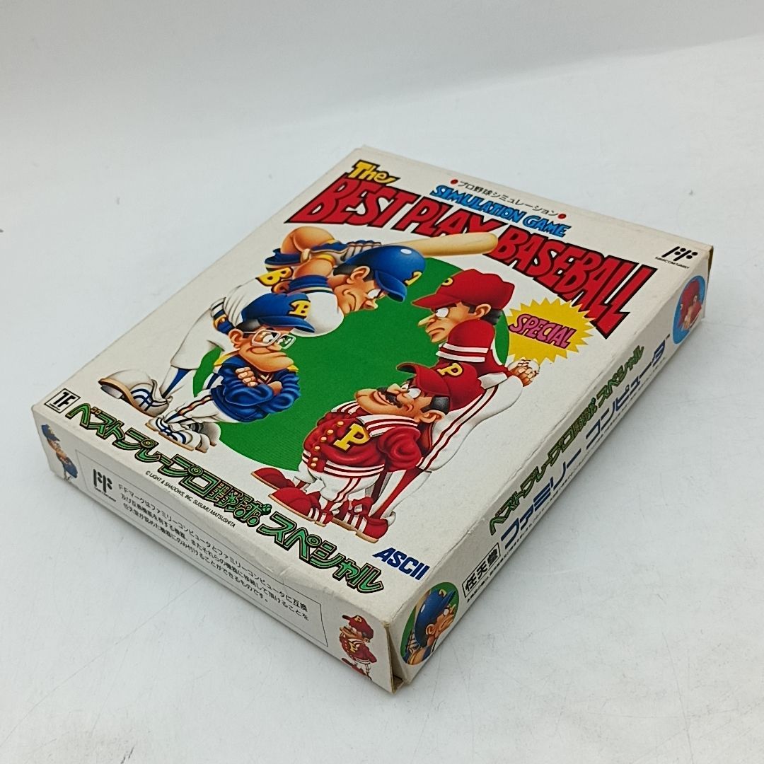 FCソフト】「ベストプレープロ野球スペシャル」 外箱・説明書付き 動作