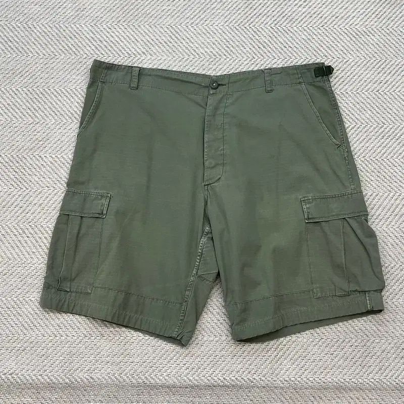 ミリタリー リップストップ カーゴ ハーフパンツ r3979