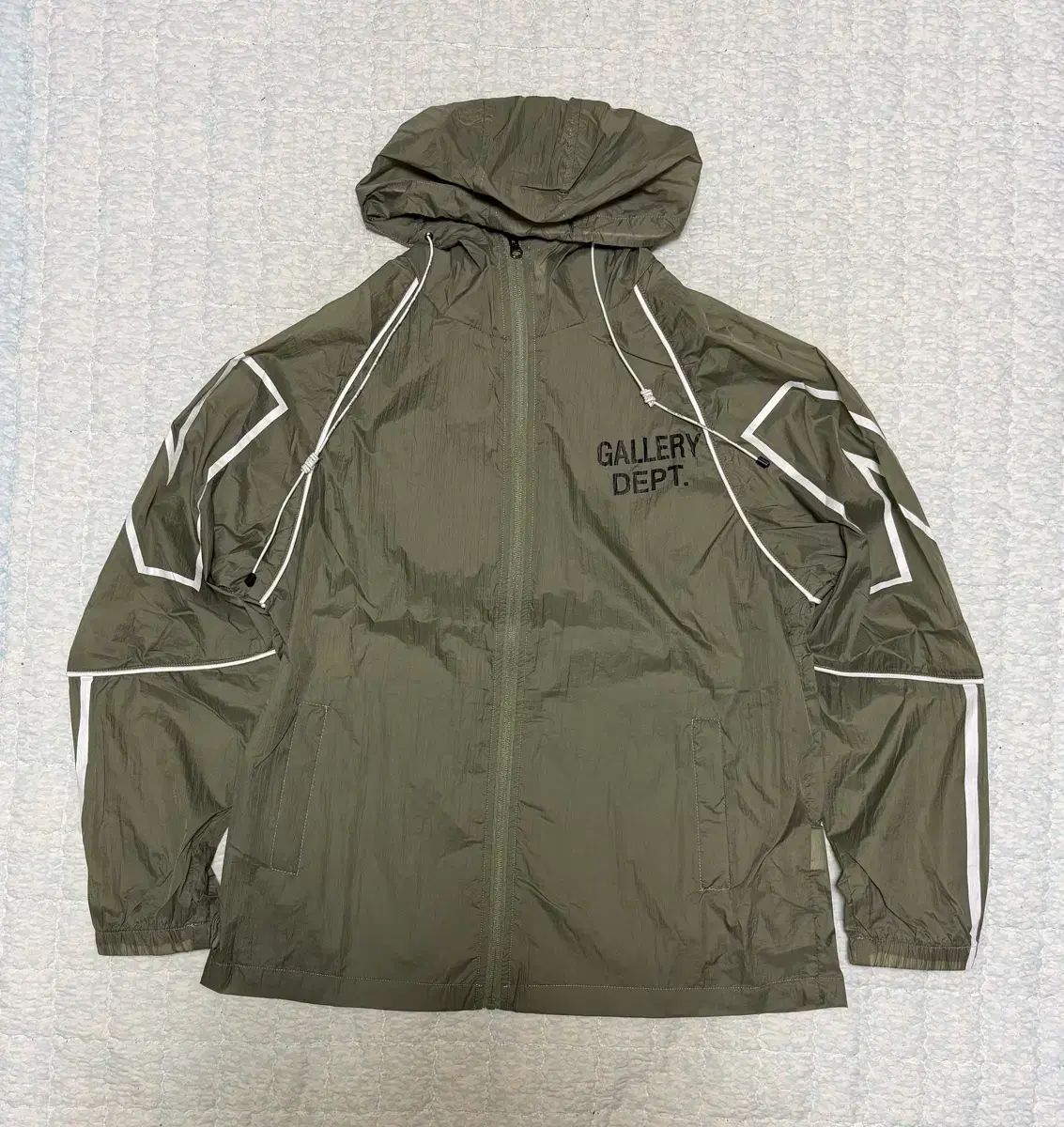 ギャルダプ 軽量ウィンドブレーカー (カーキ/XXL)
