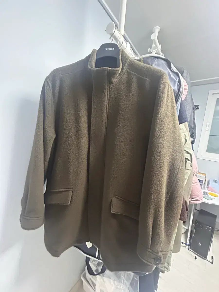 ゴーラク m65 ウール アルパカ コート (2)