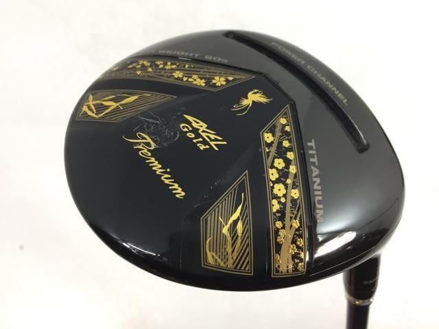 返品OK 【中古ゴルフクラブ】ツルヤゴルフ アクセル ゴールドプレミアム7 Hi-COR フェアウェイ (高反発) 2026 オリジナルカーボン 5W