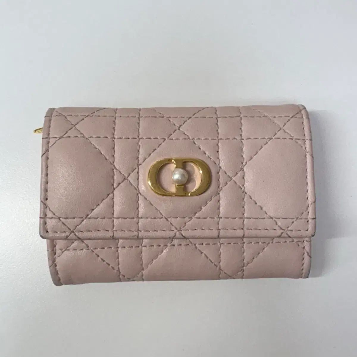 ディオール Joli Glissin 財布 ピンク