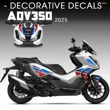 2025 ADV350 装飾デカール ホンダ ADV 350 オートバイボディデカールステッカー グラフィック ADV350 装飾ステッカー