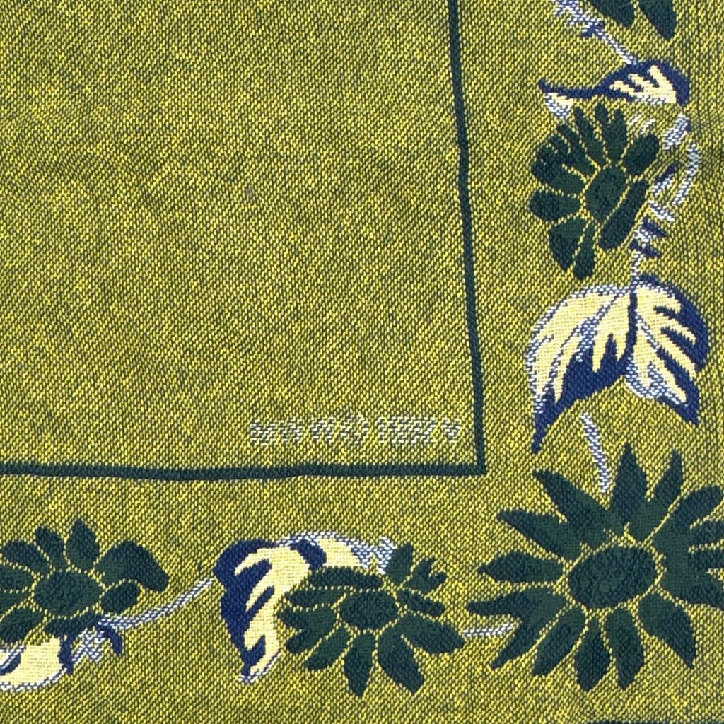 vintageラグ ブランケット マルチカバー タペストリー ひまわり サン