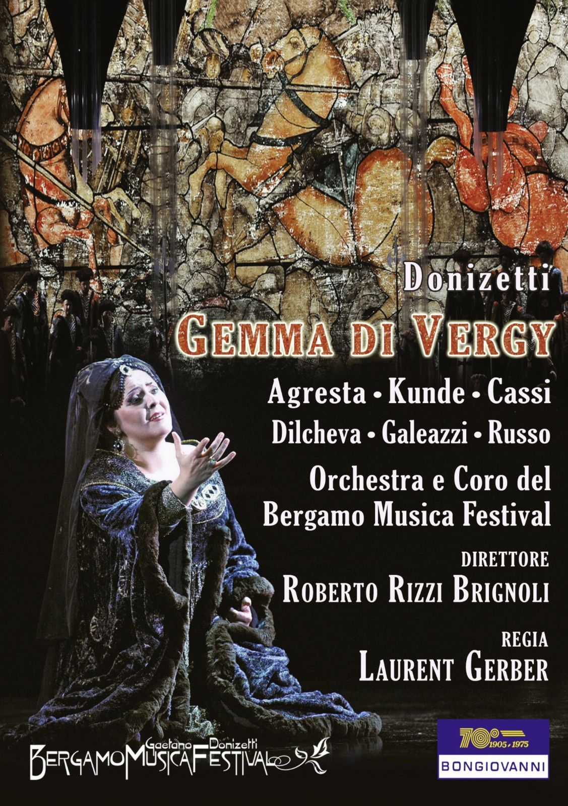 Gaetano Donizetti: Gemma di Vergy [DVD]