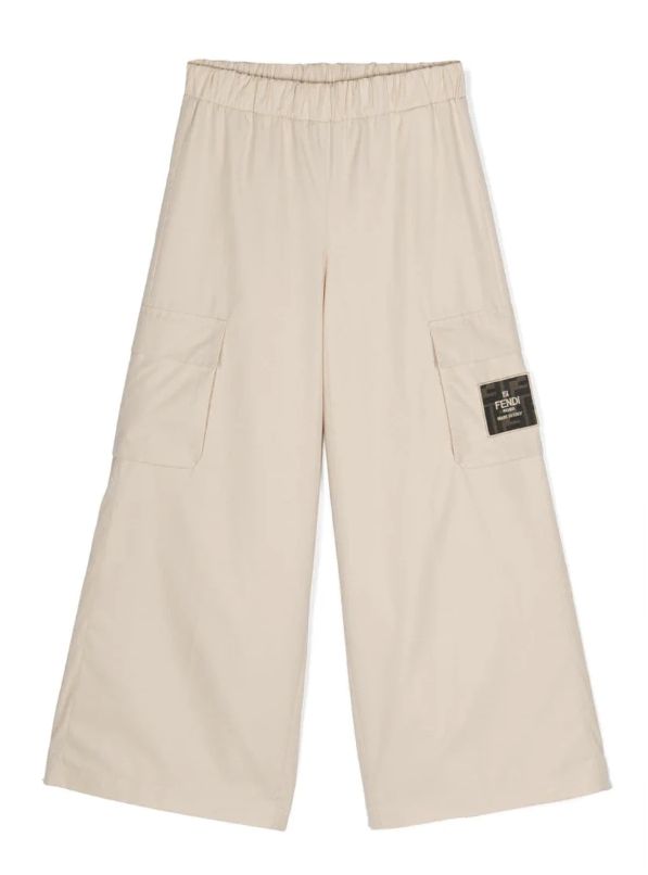 (新品) FENDI フェンディ キッズ ロゴ パンツ 10A