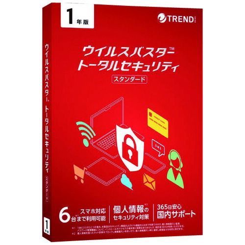 ウイルスバスター1年版TICEWWJGXSBUPN3700ZTICEWWJGXSBUPN3700Z【トレンドマイクロ】