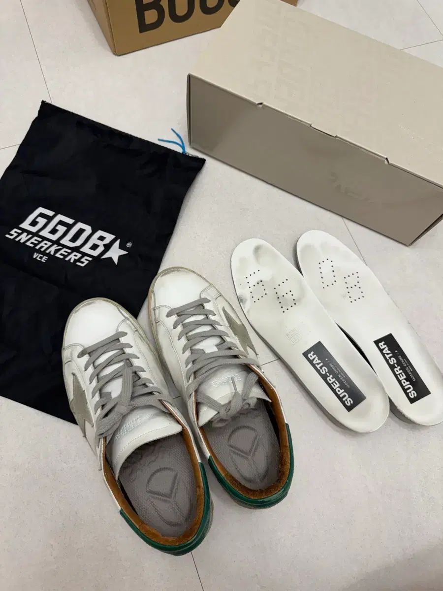 GOLDEN GOOSE ゴールデングース SuperStar 白/緑 41