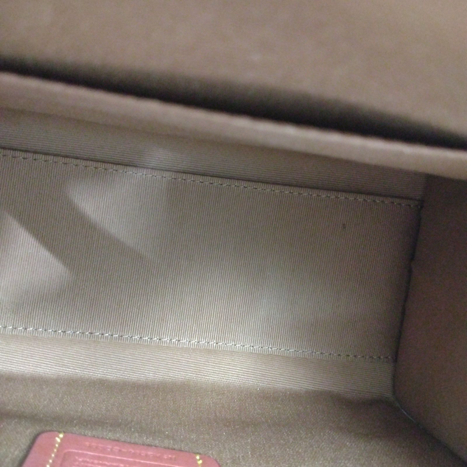新品未使用】COACH コーチ ハンドバッグ ピンク - メルカリ