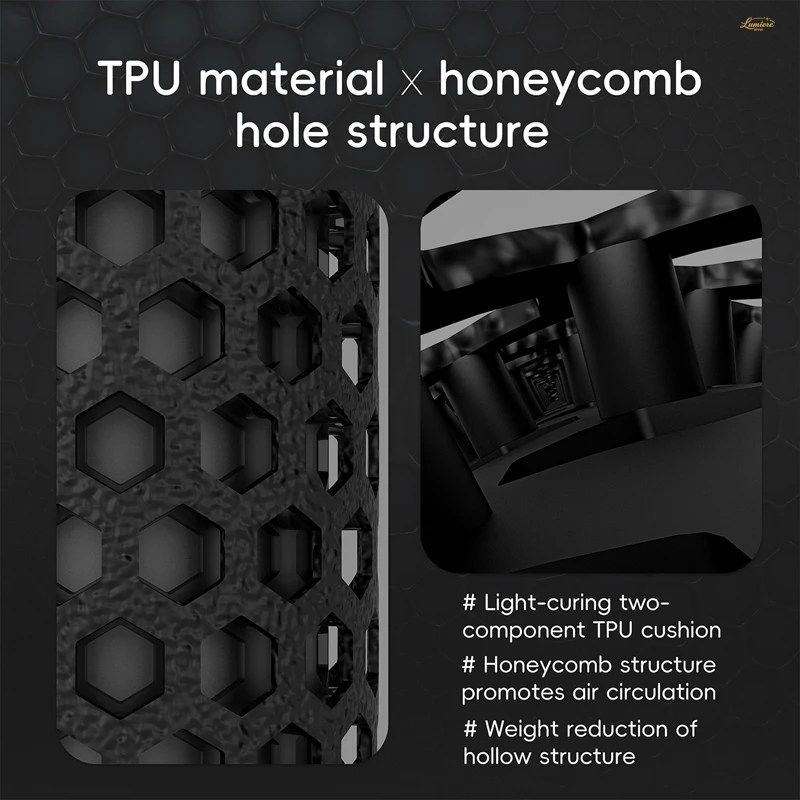 WEST BIKING 自転車用 3Dプリント衝撃吸収グリップ 超軽量エルゴノミクス滑り止めグリップ 130mm MTB バイクハンドルバーカスタムパーツ 9,436円