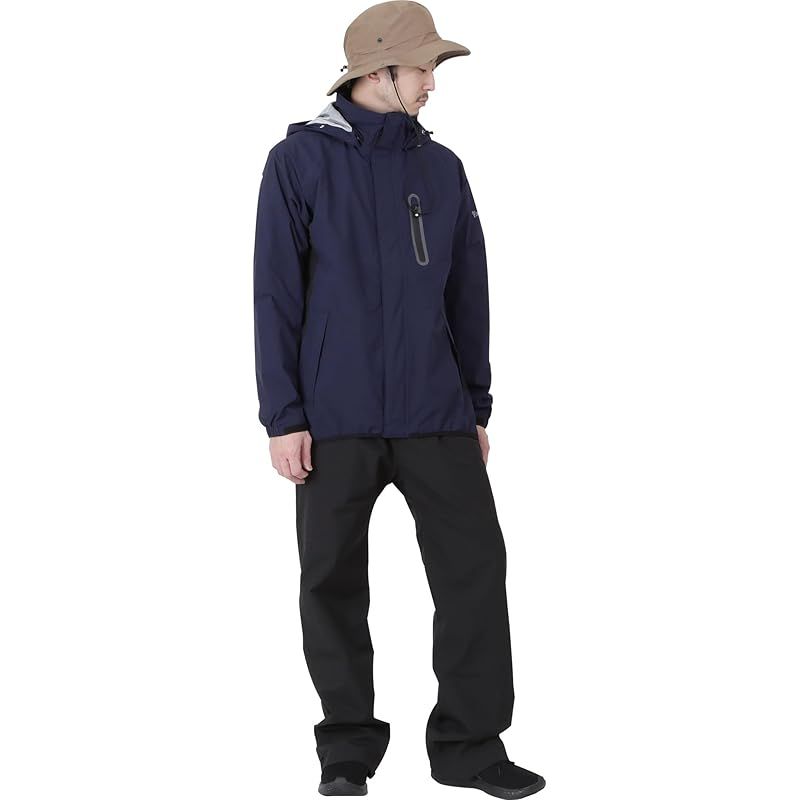 【新品】 namelessage(ネームレスエイジ) レインウェア 上下セット メンズ レディース NASR-310 ネイビー M レインスーツ レインコート