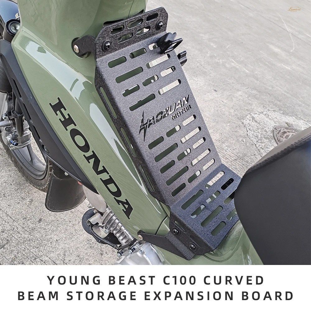 CC110 モーターサイクル センターキャリア ミドルシェルフ ストレージラックキャリア ホンダ クロスカブ CC110 JA60 2022-2025 カスタムパ