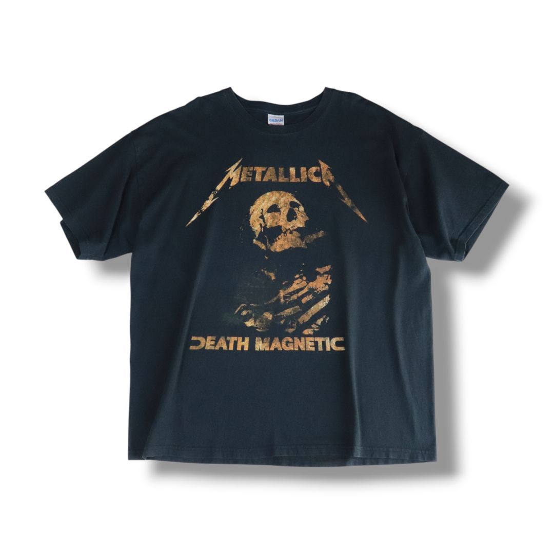 メタリカ 2010 ツアーTシャツ バンドT スカル 両面プリント XL 821