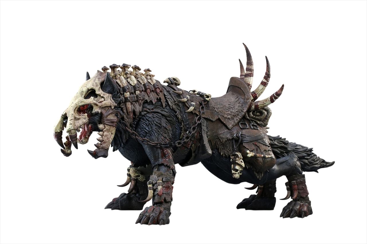 【魚TOYS(FISH TOYS)】ザ・ジャイアント・ウルフ 蒼骨 ブラッド ヘビーVer. ノンスケール可動フィギュア