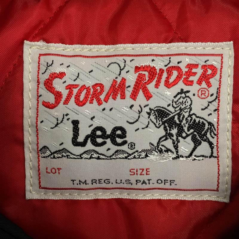 中古】Lee×WACKO MARIA ストームライダージャケット L ブラック リー 