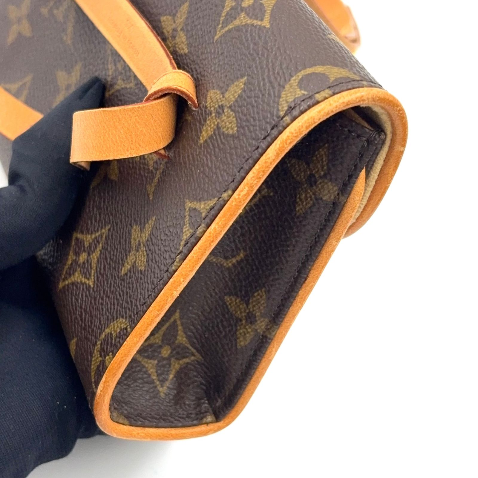 新着】LOUIS VUITTON ポシェット ツインPM モノグラム XS レザー、PVC