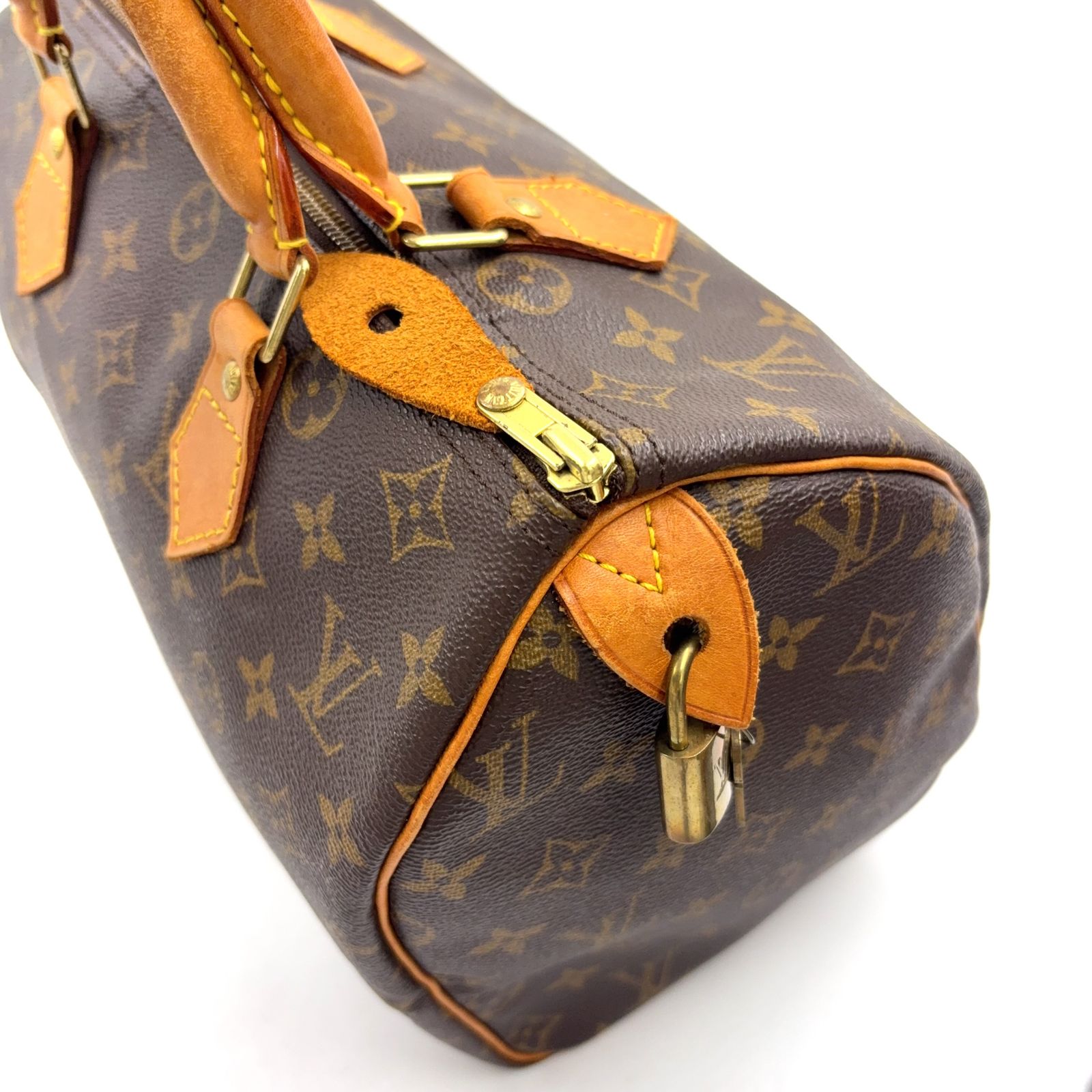 新着】LOUIS VUITTON スピーディ30 モノグラム モノグラム レザー、PVC