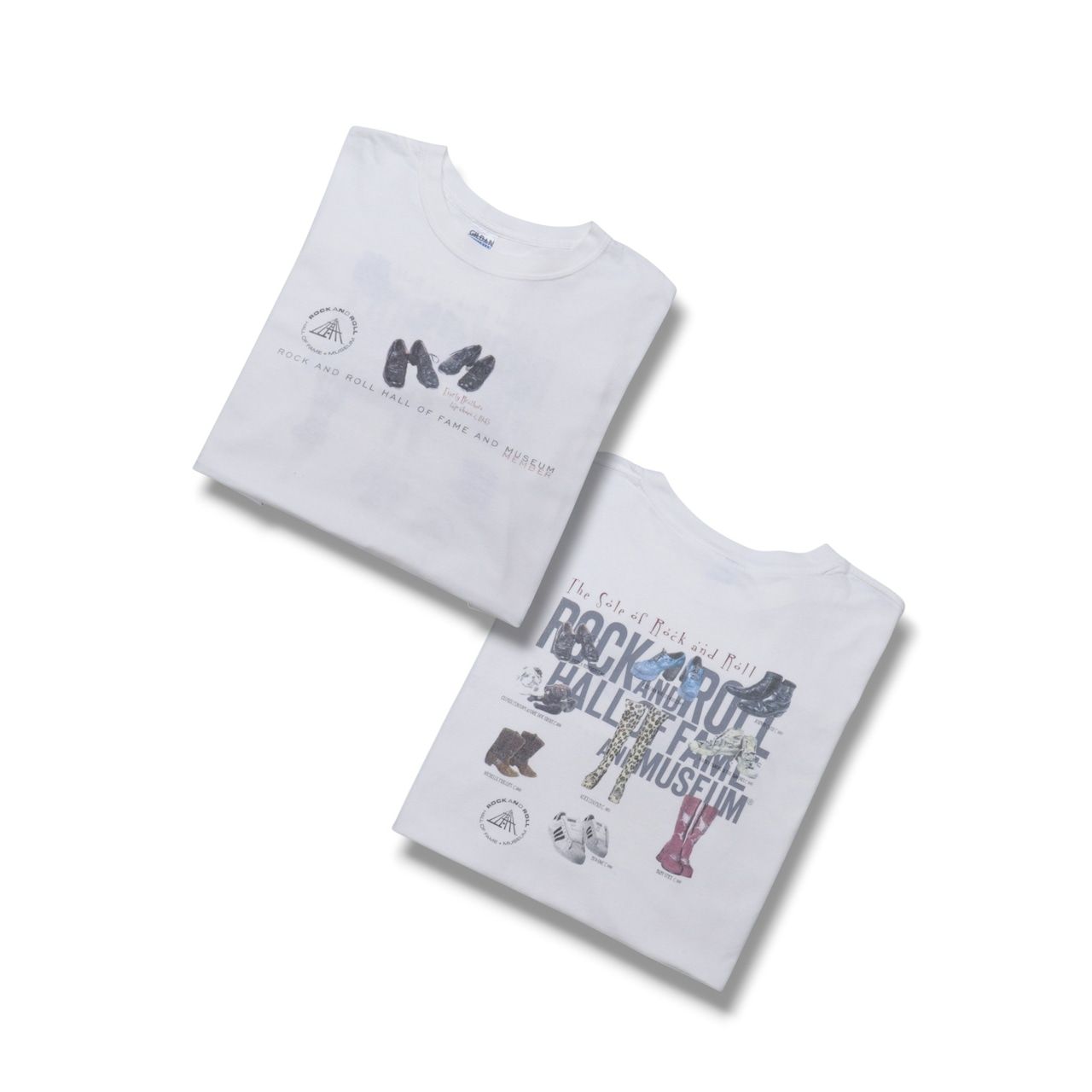 ロックンロール殿堂 博物館 オフィシャルTシャツ ギルダン 両面プリント 609