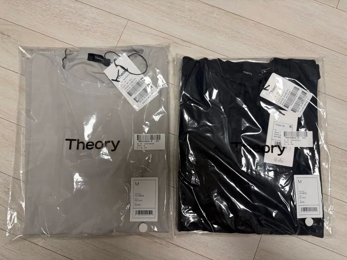 M セオリー リレー ジャージ ライダー Tシャツ 未開封 新品 (ブラック グレー)