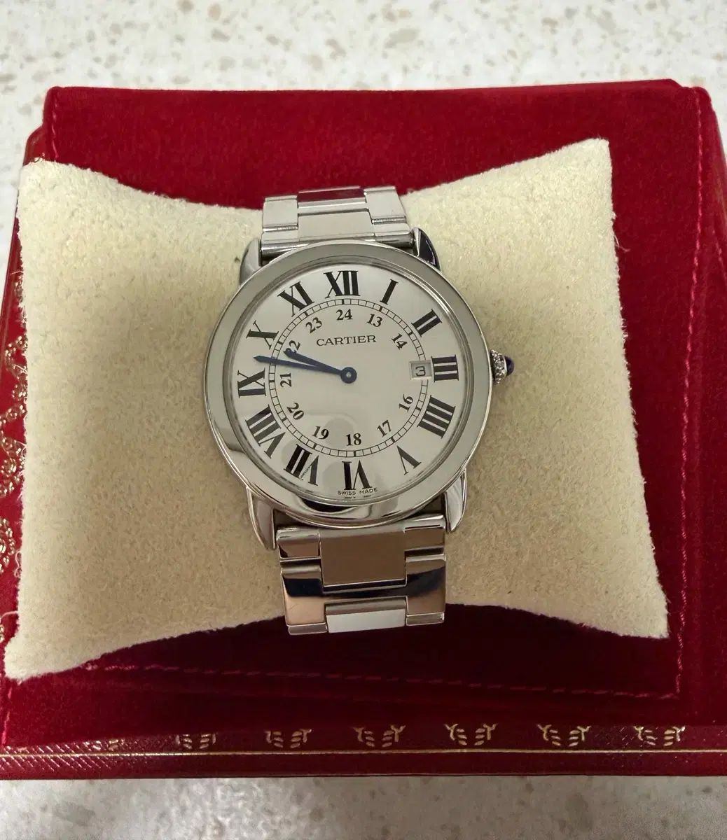 カルティエ スティール ロンドソロ 36mm (ラージ)