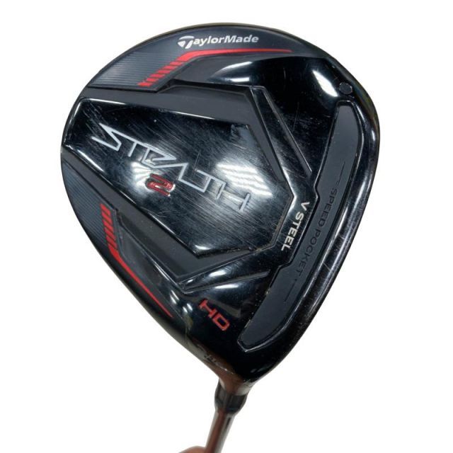 【中古】 テーラーメイド STEALTH2 HD 3W フェアウェイウッド FW TENSEI RED TM50(STEALTH FW) (フレックスS) メンズ 男性用 右利き 右用 Cランク ゴルフクラブ