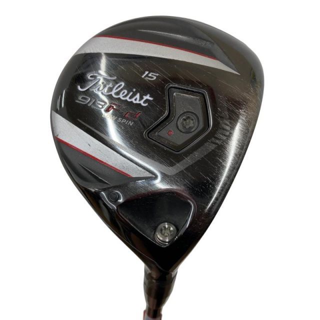 【中古】 タイトリスト 913 F・d 15° フェアウェイウッド FW Titleist ROMBAX 55 (フレックスS) メンズ 男性用 右利き 右用 Cランク ゴルフクラブ