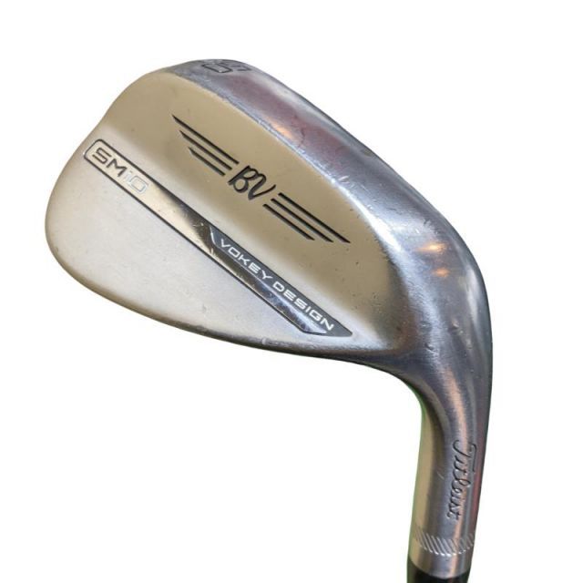 【中古】 タイトリスト VOKEY SPIN MILLED SM10 ツアークロム 50°/08°F ウェッジ WG Dynamic Gold (フレックスS) メンズ 男性用 右利き 右用 Cランク ゴルフクラブ