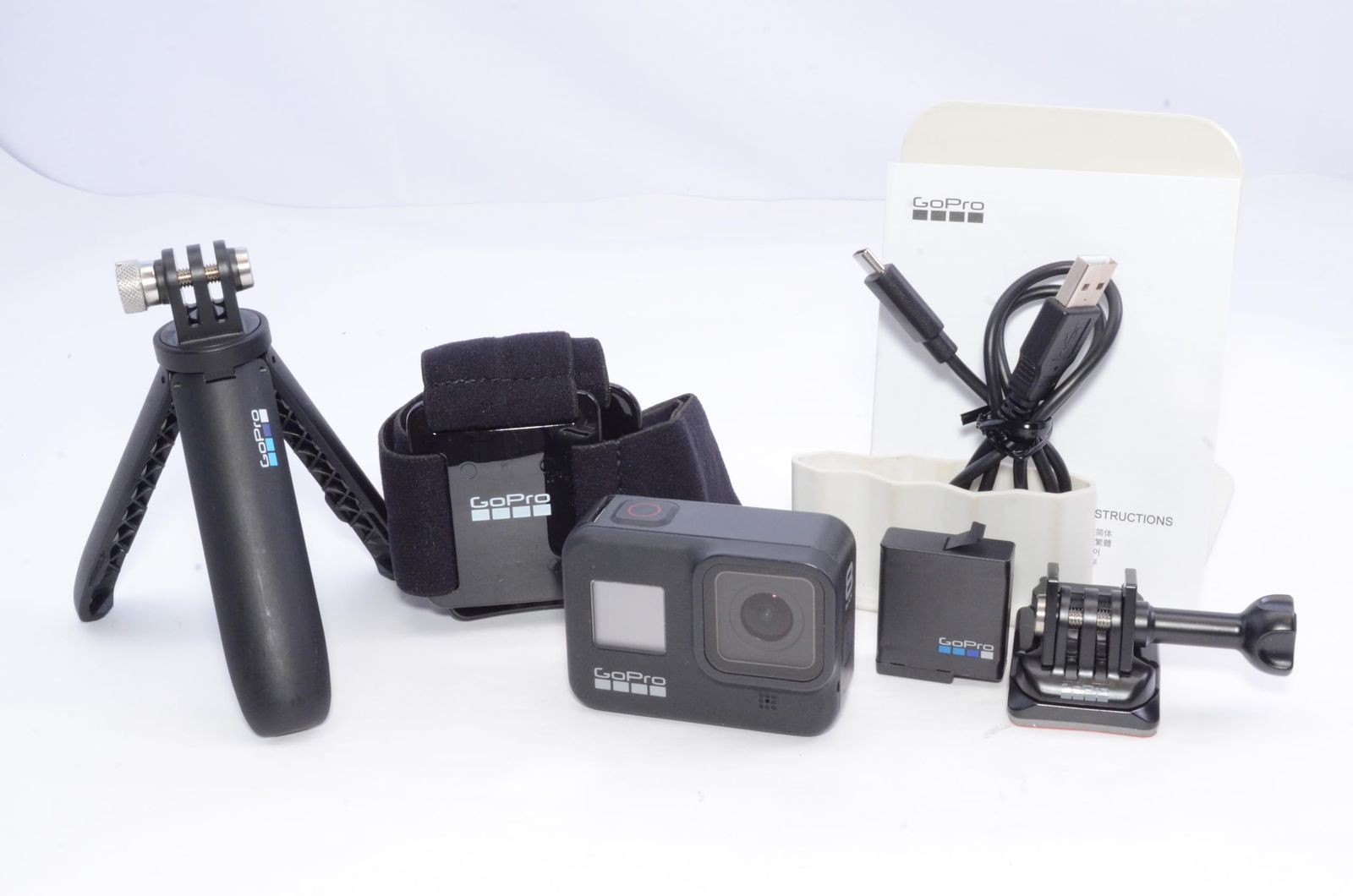 GoPro ゴープロ アクションカメラ HERO8 BLK ヒーロー8 ブラック 限定ボックスセット （日本国内正規保証品） CHDRB-801-FW BLK F