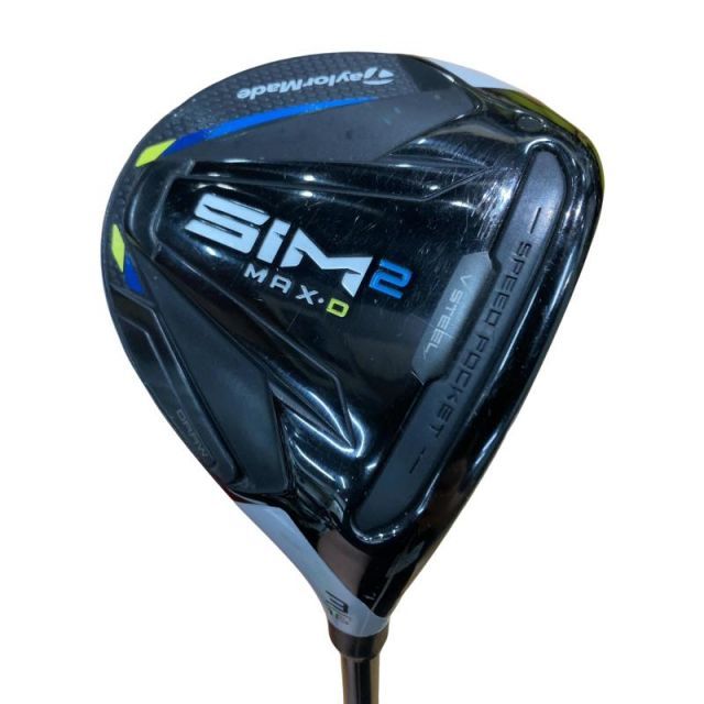 【中古】 テーラーメイド SIM2 MAX-D 3W フェアウェイウッド FW 純正特注シャフト (フレックスS) メンズ 男性用 右利き 右用 Cランク ゴルフクラブ