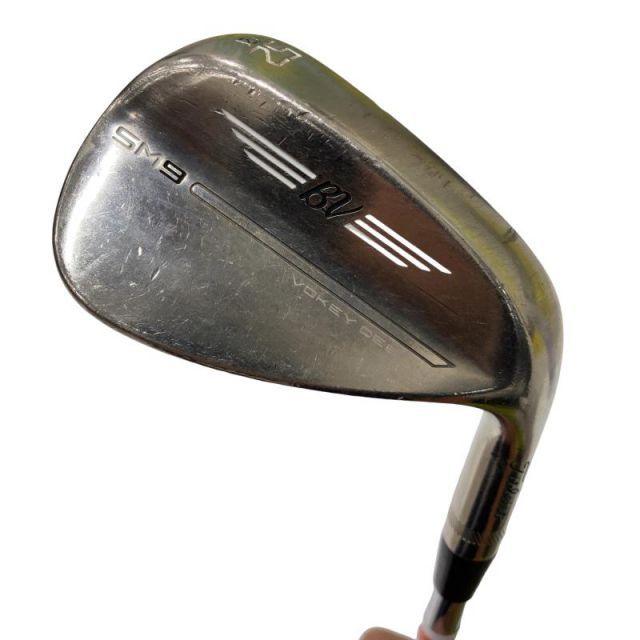 【中古】 タイトリスト VOKEY SPIN MILLED SM9 ブラッシュドスチール 52°/12°F ウェッジ WG 純正特注シャフト (フレックスS) メンズ 男性用 右利き 右用 Cランク ゴルフクラブ