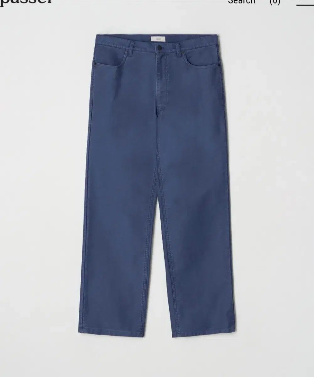 パセール モールスキン コットン デニム パンツ M