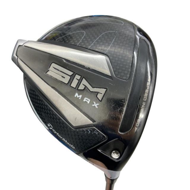 【中古】 テーラーメイド SIM MAX 9° ドライバー DR TENSEI BLUE TM50(DR) (フレックスS) メンズ 男性用 右利き 右用 Cランク ゴルフクラブ