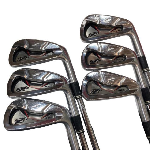 【中古】 ダンロップ SRIXON Z525 6S アイアンセット IR NS PRO 980GH D.S.T (フレックスS) メンズ 男性用 右利き 右用 Bランク ゴルフクラブ