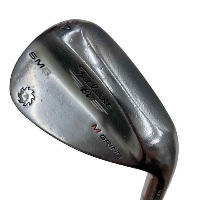 【中古】 タイトリスト VOKEY SPIN MILLED SM6 ツアークロム 54°/08°M ウェッジ WG 純正特注シャフト (フレックスS) メンズ 男性用 右利き 右用 Cランク ゴルフクラブ