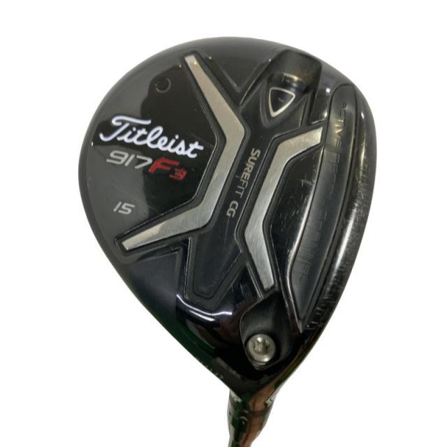 【中古】 タイトリスト 917 F3 15° フェアウェイウッド FW Diamana BF70 (フレックスS) メンズ 男性用 右利き 右用 Cランク ゴルフクラブ