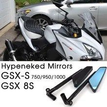 オートバイ用ハイパーネイキッドミラー GSXS1000 GSXS950 GSXS750 GSX-8S ミラーキット GSXS 750 GSX-S 950 GSX S 1000
