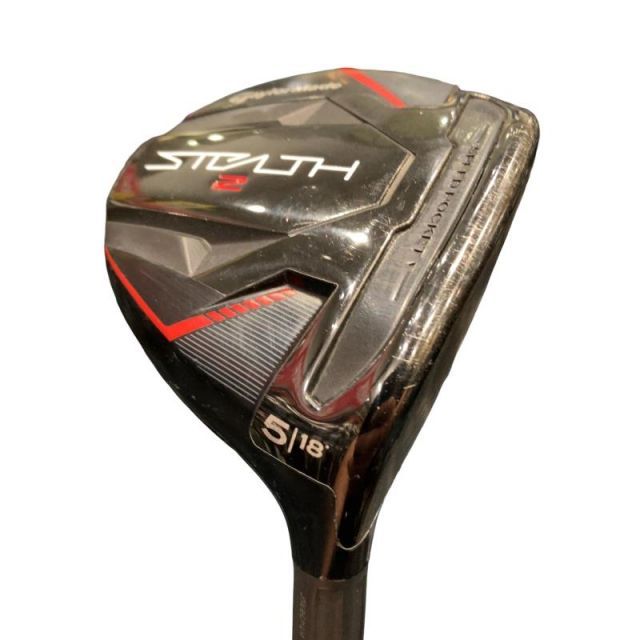 【中古】 テーラーメイド STEALTH2 5W フェアウェイウッド FW TENSEI RED TM50(STEALTH FW) (フレックスS) メンズ 男性用 右利き 右用 Cランク ゴルフクラブ