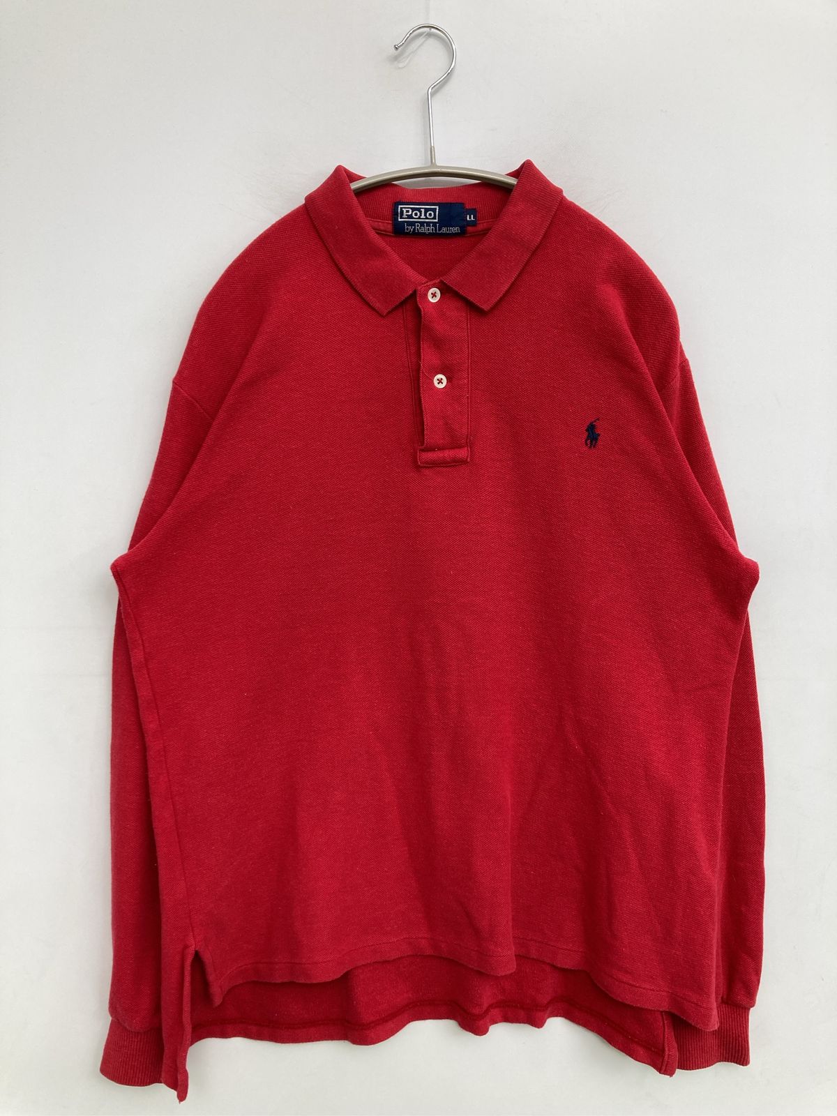 Polo by Ralph Lauren ポロバイラルフローレン ポロシャツ LL レッド 