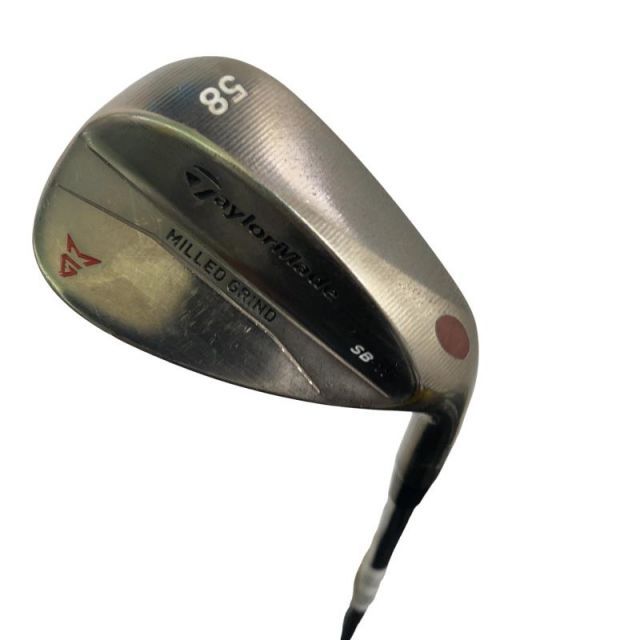 【中古】 テーラーメイド Taylor Made MILLED GRIND(ブロンズ) 58°/11° USA ウェッジ WG Dynamic Gold (フレックスその他) メンズ 男性用 右利き 右用 Dランク ゴルフクラブ