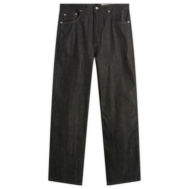 ネイバーフッド メンズ ボトムス デニムパンツ ストレート ジーンズ Neighborhood Straight Leg Rigid Selvedge Denim Jeans Black ブラック