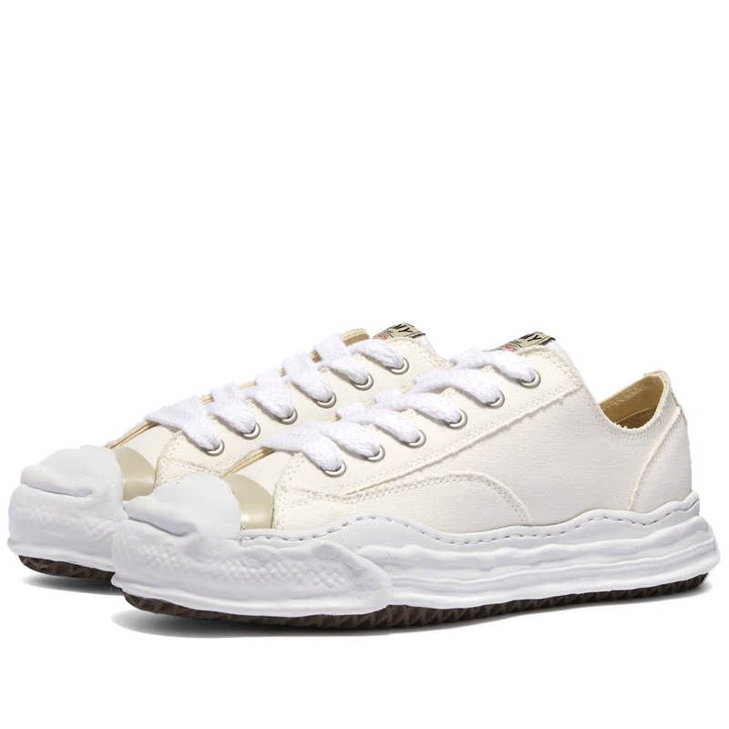 ミハラ ヤスヒロ メンズ シューズ スニーカー キャップ Maison MIHARA YASUHIROriginal Sole Toe Cap Lowcut Canvas White ホワイト