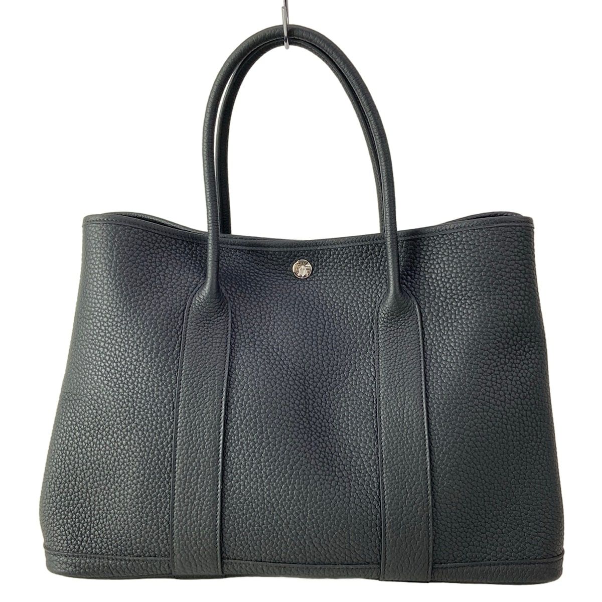 HERMES(エルメス) トートバッグ美品 ガーデンパーティPM 黒