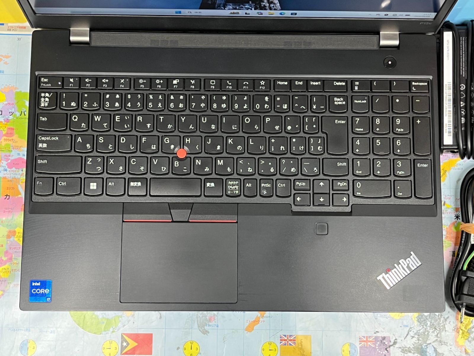 美品 Lenovo P15V Gen3 i7 32GB 1TB SSD Win11 - メルカリ